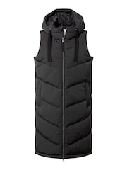 Tog 24 Black Ranskill Long Padded Hooded Gilet - Image 10 of 10