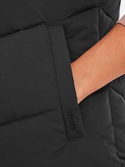 Tog 24 Black Ranskill Long Padded Hooded Gilet - Image 6 of 10