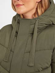 Tog 24 Green Raleigh Thermal Padded Hooded Long Coat - Image 7 of 8