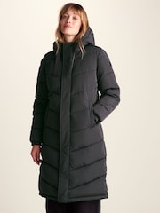 Tog 24 Black Raleigh Thermal Padded Hooded Long Coat - Image 7 of 8