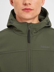Tog 24 Green Feizor Softshell Hooded and Waterproof Jacket - Image 4 of 7