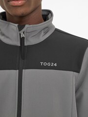 Tog 24 Charcoal Grey Feizor Softshell Hooded and Waterproof Jacket - Image 5 of 7