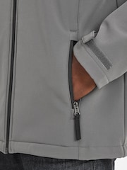 Tog 24 Charcoal Grey Feizor Softshell Hooded and Waterproof Jacket - Image 6 of 7