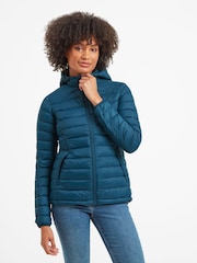 Marineblau/blau - Tog 24 Drax Daunenjacke mit weitem Stehkragen - Bild 1 von 7