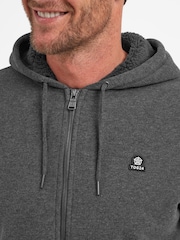 Tog 24 Grey Timble Sherpa Lined Hoodie - Image 5 of 7