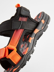 Orange Touch Fastening Strap Trekker Sandals - Image 5 of 5