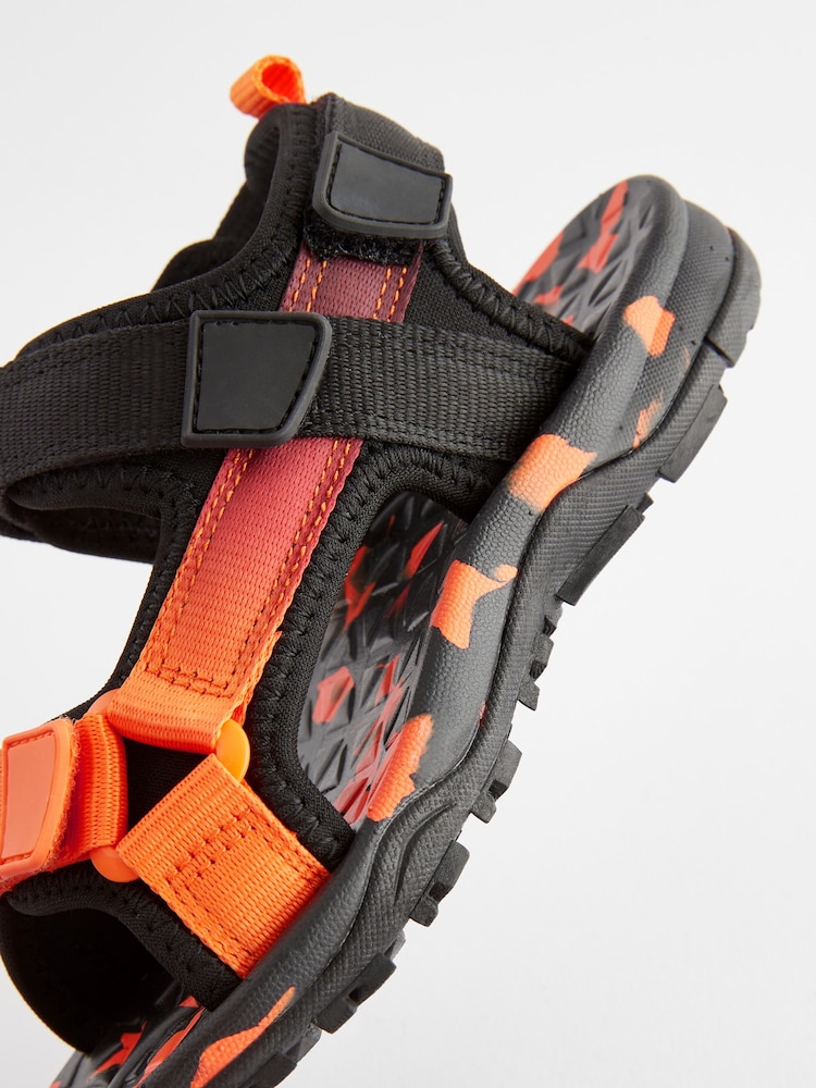 Orange Touch Fastening Strap Trekker Sandals - Image 5 of 5 Orange Touch Fastening Strap Trekker Sandals - Image 5 of 5