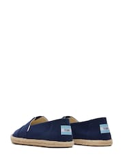 Темно-синий - TOMS Alpargata Cotton Rope Shoes - Image 4 of 6