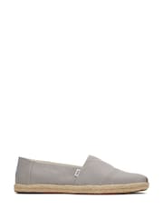 Серый - TOMS Alpargata Cotton Rope Shoes - Image 1 of 6