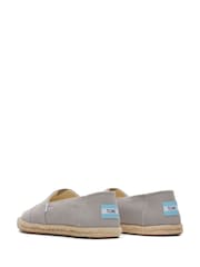 Серый - TOMS Alpargata Cotton Rope Shoes - Image 4 of 6