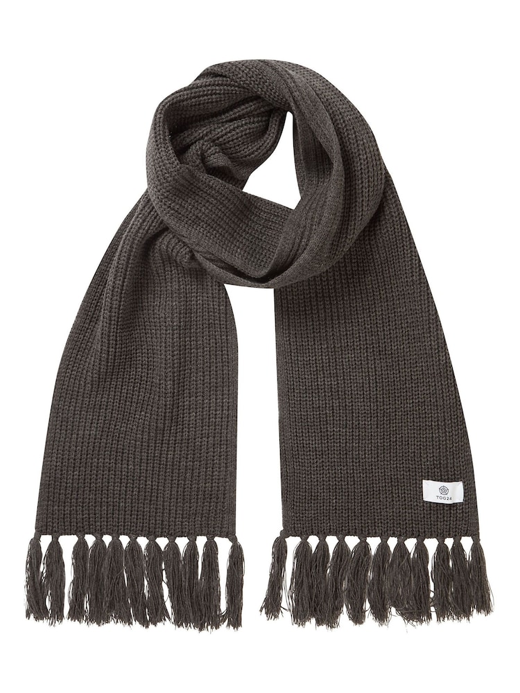 Tog 24 Grey Hanlith Winter Scarf - Image 2 of 2