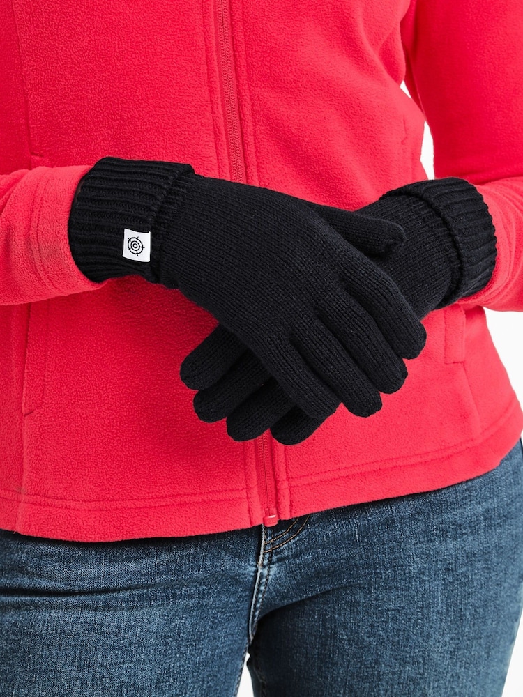 Negro - Guantes de punto de invierno Brazen de Tog 24 - Imagen 1 de 1