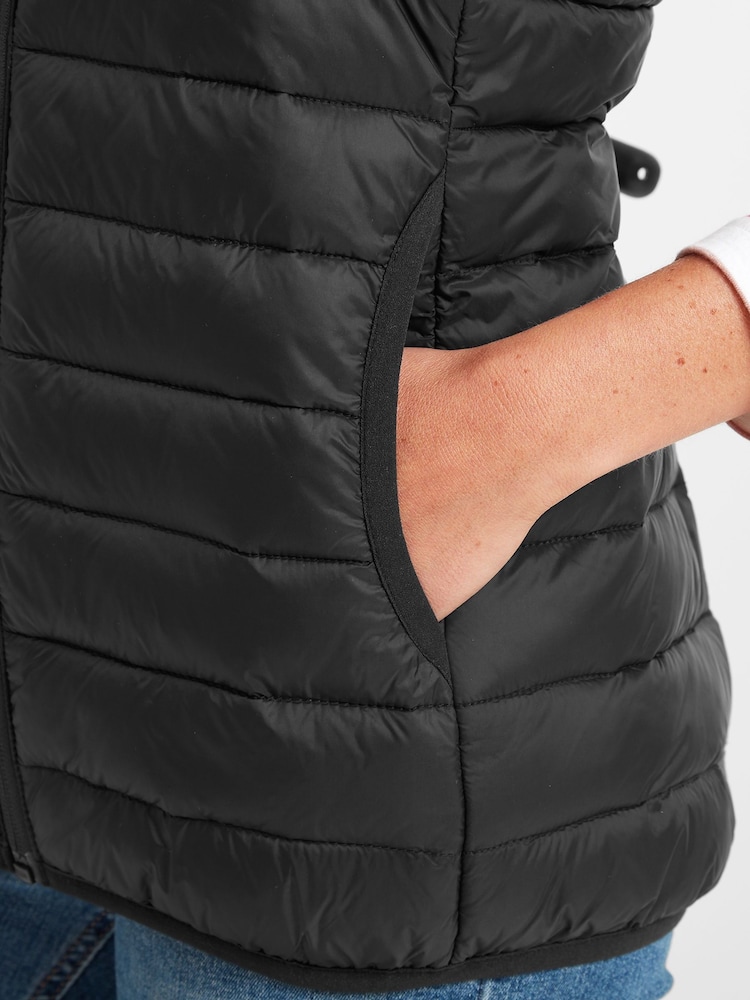 Zwart - Tog 24 Gibson geïsoleerd gilet damesbodywarmer - Image 6 of 7