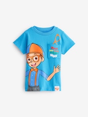 Blue Blippi Short Sleeves License T-Shirt (3mths-8yrs) - Image 1 of 2