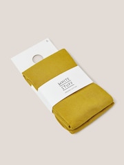 White Stuff Yellow Patty Plain Tights - Image 1 of 3