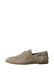 Calvin Klein Brown Suede Boat Shoes - Image 2 of 6
