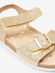 Gold Standard Fit (F) Leather Corkbed Sandals - Image 2 of 5
