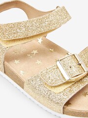 Gold Standard Fit (F) Leather Corkbed Sandals - Image 4 of 5