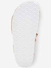 Gold Standard Fit (F) Leather Corkbed Sandals - Image 5 of 5