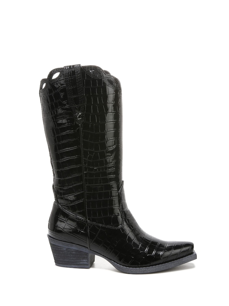 Circus NY Jill Western Black Boots - Image 1 of 6 Circus NY Jill Western Black Boots - Image 1 of 6