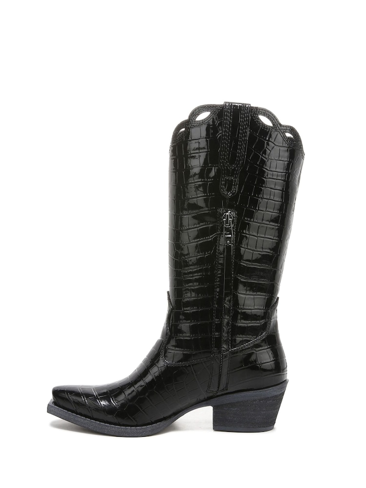 Circus NY Jill Western Black Boots - Image 2 of 6 Circus NY Jill Western Black Boots - Image 2 of 6