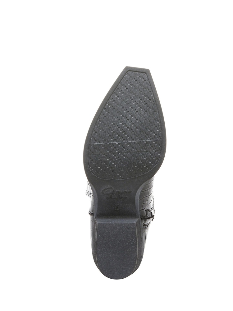 Circus NY Jill Western Black Boots - Image 6 of 6 Circus NY Jill Western Black Boots - Image 6 of 6