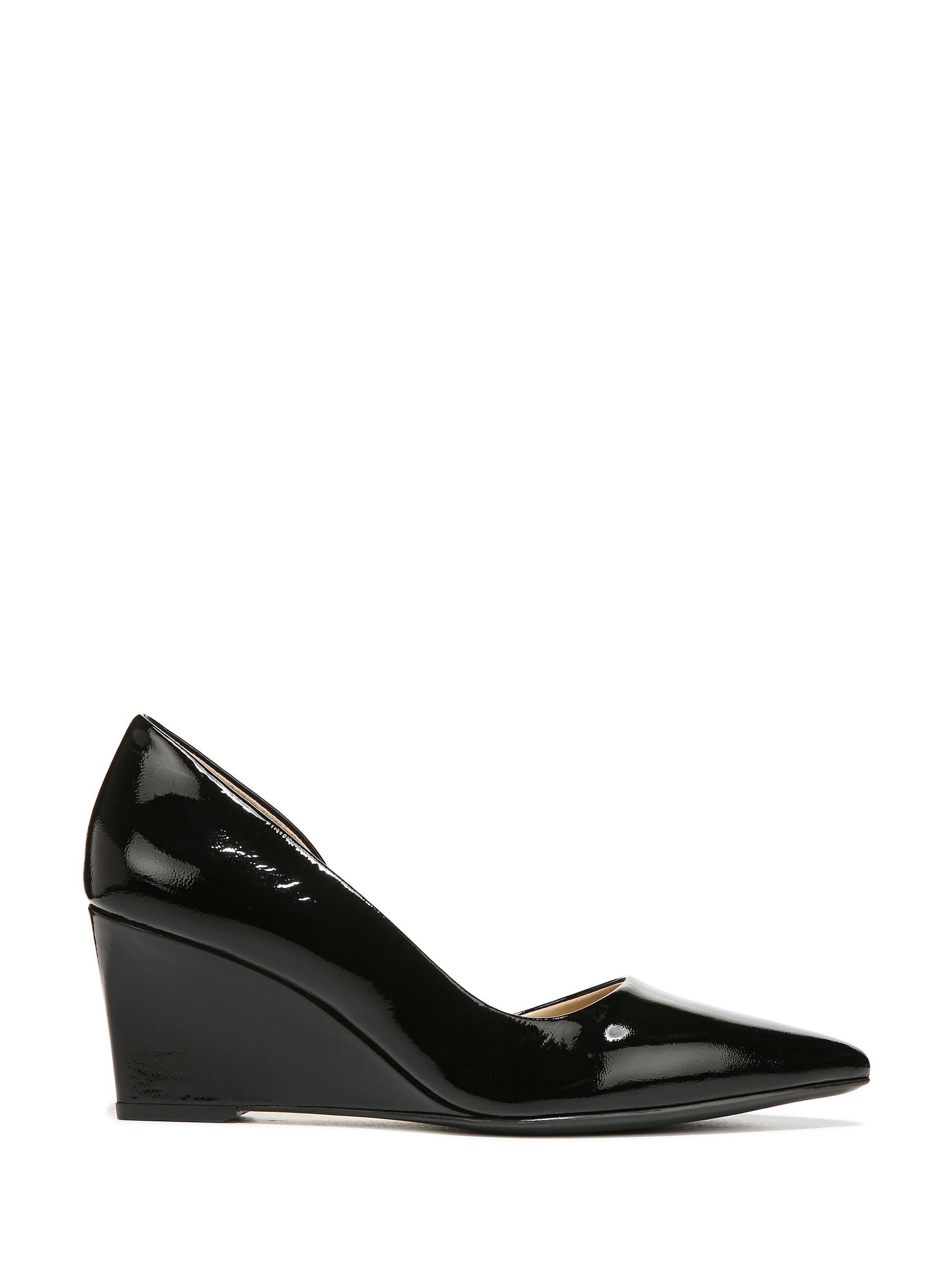Naturalizer black patent pumps hot sale