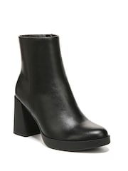 Naturalizer Genn-Reach Mid Calf Leather Boots - Image 3 of 7