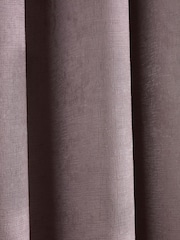 Fusion Strata Room Darkening Woven Pair of Eyelet Curtains - Image 3 of 4