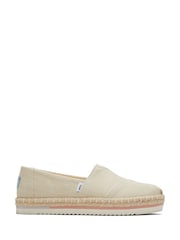 TOMS Vegan Alpagarta Platform Rope Shoes - Image 1 of 6