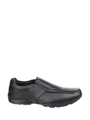 Hush Puppies Bespoke Senior School Black Shoes - Image 1 of 4
