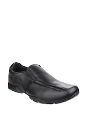 Hush Puppies Bespoke Senior School Black Shoes - Image 2 of 4