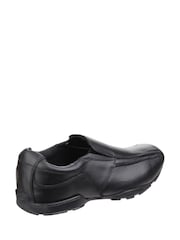 Hush Puppies Bespoke Senior School Black Shoes - Image 3 of 4