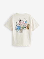 Ecru White Bears Oversized Graphic T-Shirt (3-16yrs) - Image 6 of 7