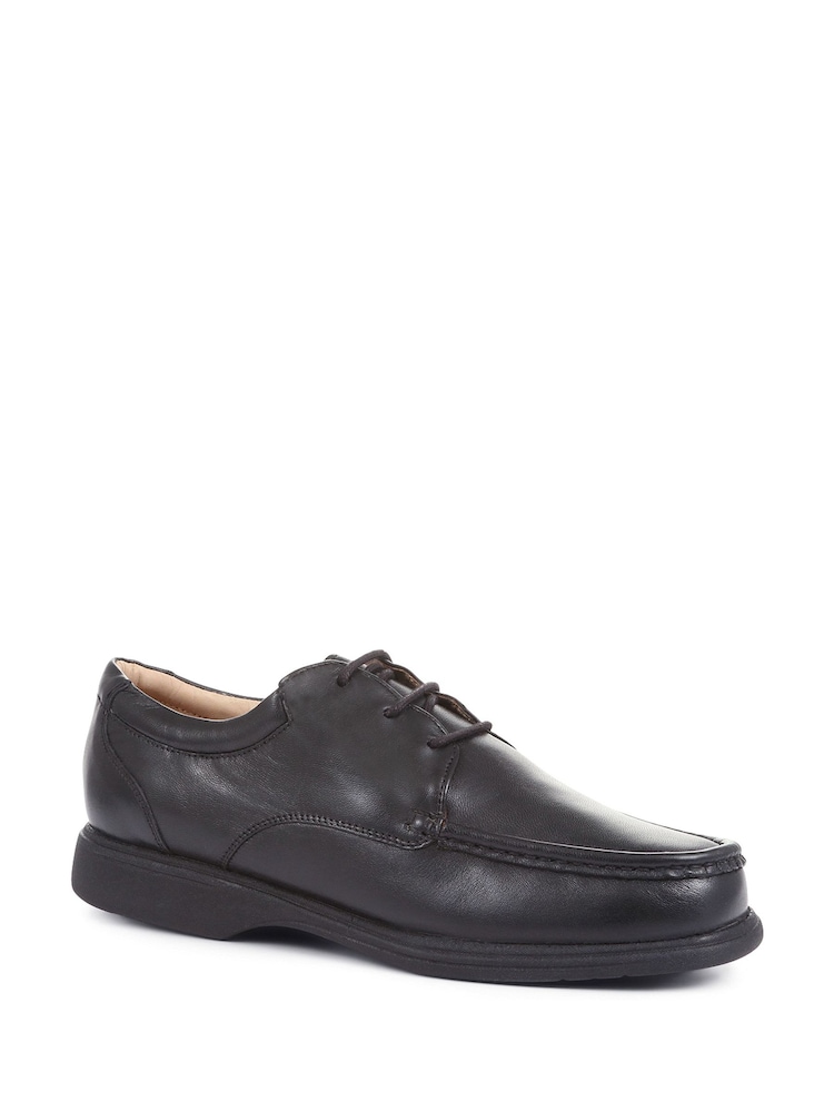 Pavers Gents Black Lace Smart Shoes - Image 2 of 5