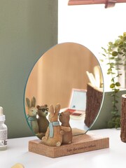 Natural Bertie and Rosie Vanity Mirror - Image 1 of 6
