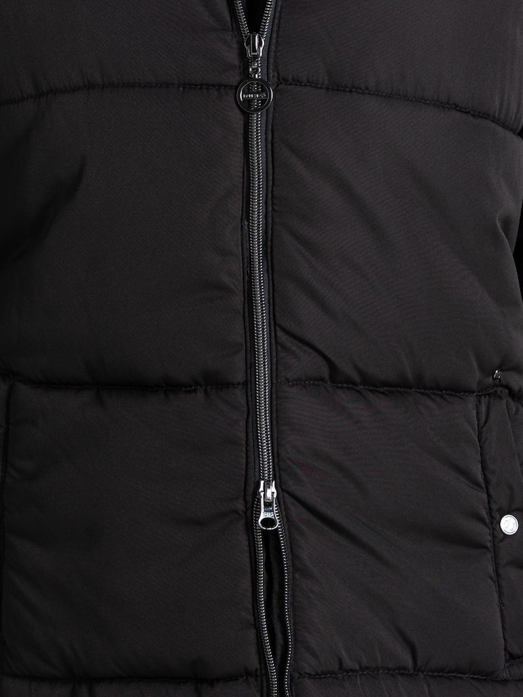 Dare 2b Reputable Longline II Padded Black Jacket - Image 8 of 8