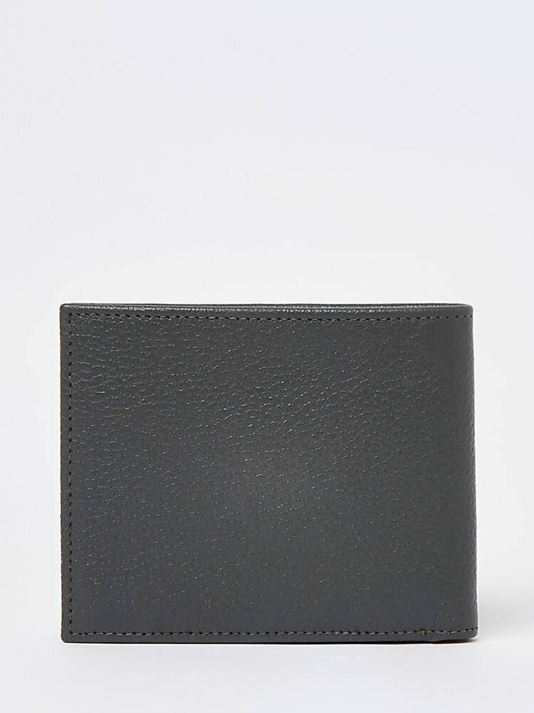 River Island Grey Pebbled Bifold Wallet - Image 2 of 3