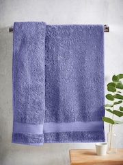 Purple Egyptian Cotton Towel - Image 2 of 5