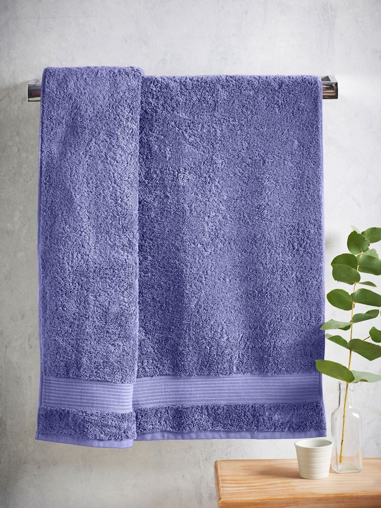 Purple Egyptian Cotton Towel - Image 2 of 5