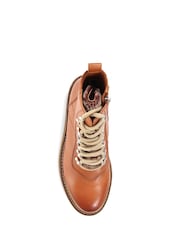 Jones Bootmaker Susanna Leather Black Hiker Boots - Image 5 of 6