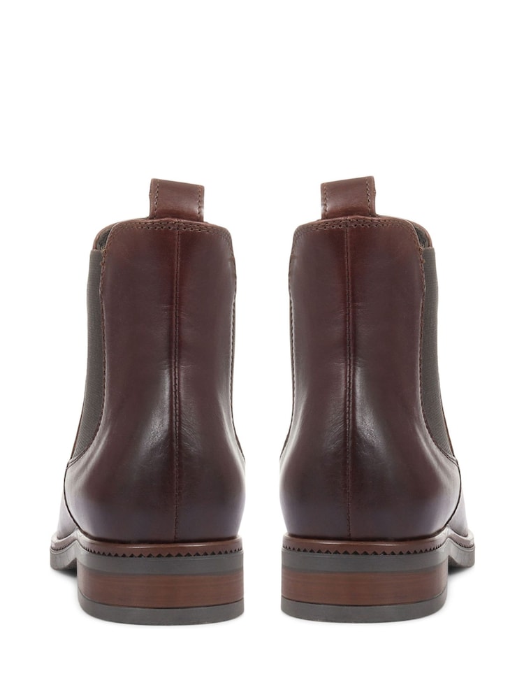 Jones Bootmaker Carlotta Leather Chelsea Brown Boots - Image 5 of 5