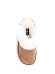 Jones Bootmaker Sheepskin Mule Slippers - Image 5 of 6