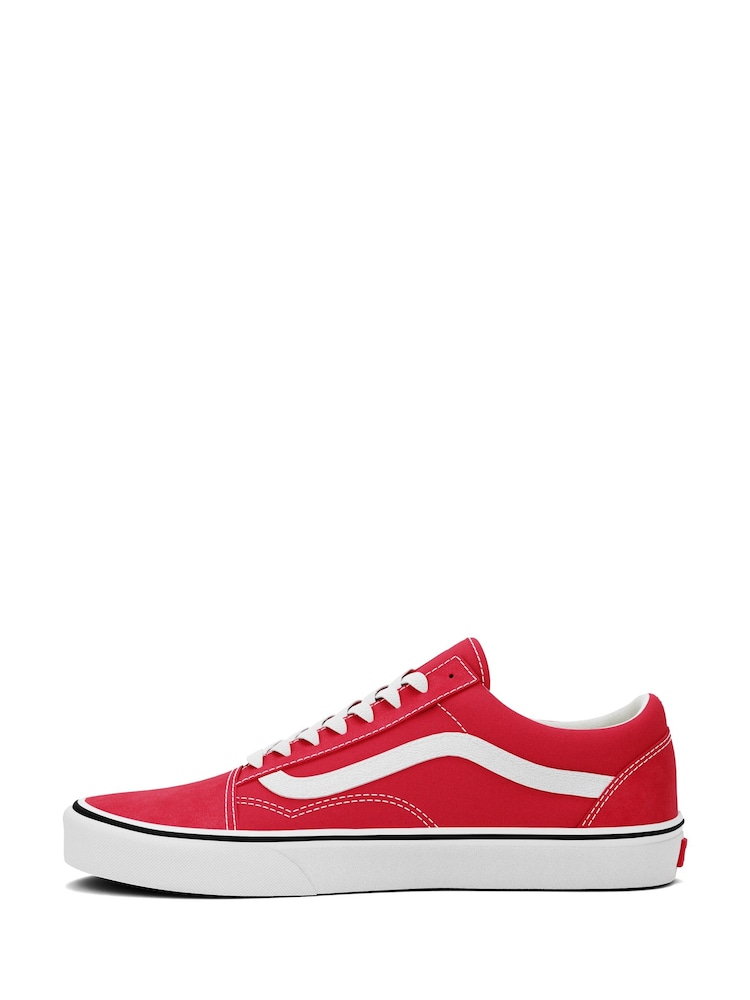 Rdeča bela - Vans moški športni copati Old Skool - Slika 2 iz 7 Rdeča bela - Vans moški športni copati Old Skool - Slika 2 iz 7