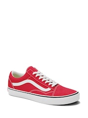 Красный- белый - Мужские кроссовки Vans Old Skool - Изображение 3 из 7