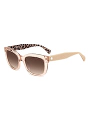 kate spade new york Tammy Transparent Front Nude Sunglasses - Image 3 of 4