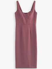 Pink Corset Detail Midi Dress - Image 4 of 4