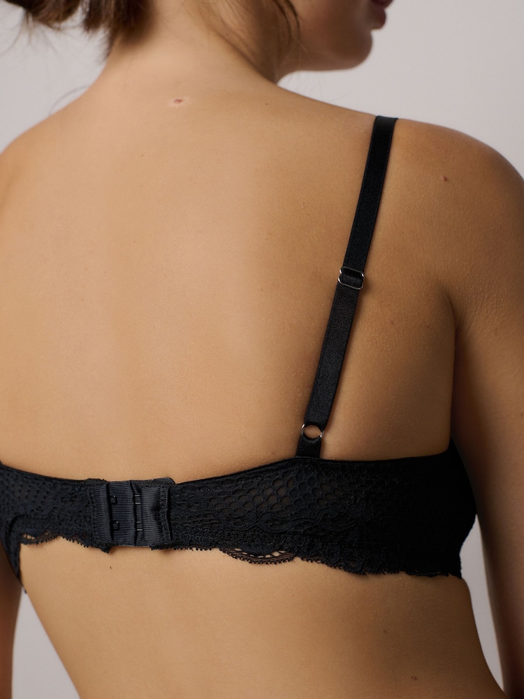 Black/Pink Light Pad Non Wire Ultimate Comfort Bra 2 Pack - Image 7 of 13