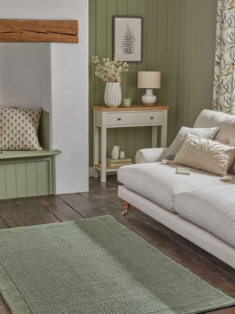Green Florence Border Rug - Image 1 of 1