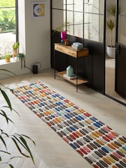 Multicoloured Sketch Runner - Image 1 of 5